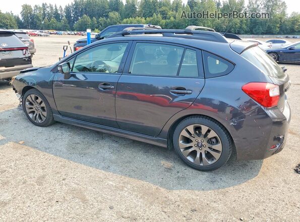 JF1GPAP61G8272942 2016 SUBARU IMPREZA Серый Задняя левая четверть