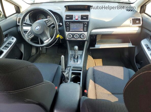 JF1GPAP61G8272942 2016 SUBARU IMPREZA Серый Вид панели приборов