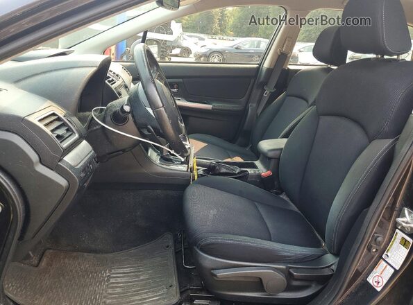JF1GPAP61G8272942 2016 SUBARU IMPREZA Серый Вид салона спереди