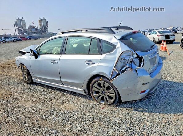 JF1GPAP61GH303039 2016 SUBARU IMPREZA Silver Rear left