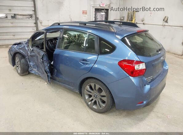 JF1GPAP62G8222860 2016 SUBARU IMPREZA Blue Rear left