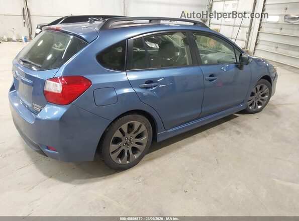 JF1GPAP62G8222860 2016 SUBARU IMPREZA Blue Rear right
