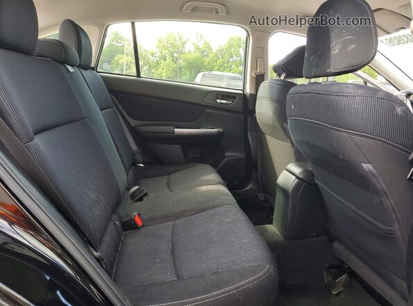 JF1GPAP62GH214645 2016 SUBARU IMPREZA Black Widok tylnych siedzeń