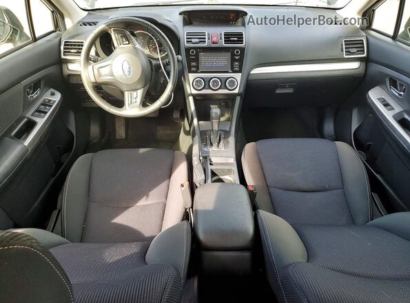 JF1GPAP62GH214645 2016 SUBARU IMPREZA Black Widok deski rozdzielczej
