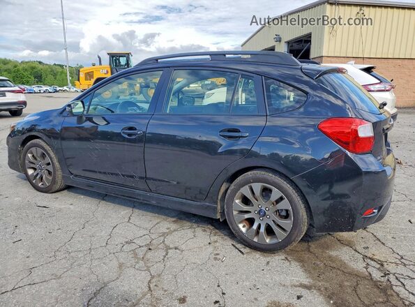 JF1GPAP62GH214645 2016 SUBARU IMPREZA Black Tył lewy