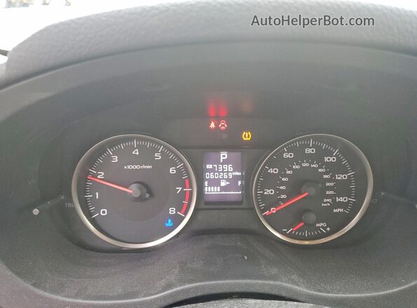 JF1GPAP63GH249694 2016 SUBARU IMPREZA Blue Սարքավորումների վահանակի տեսք