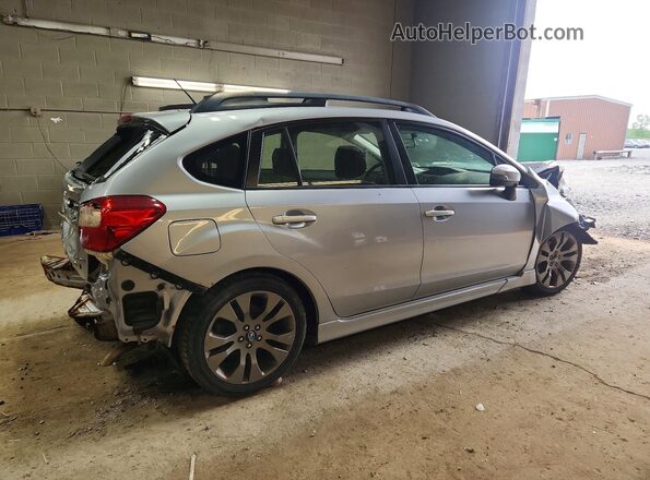 JF1GPAP66G8331144 2016 SUBARU IMPREZA Серебряный Задняя правая четверть