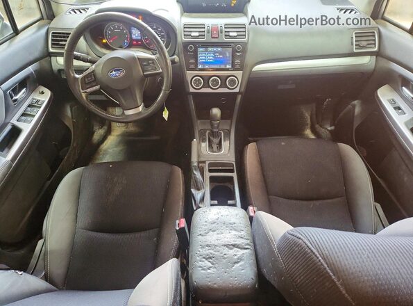 JF1GPAP66G8331144 2016 SUBARU IMPREZA Серебряный Вид панели приборов