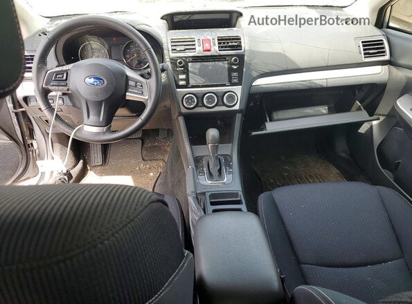 JF1GPAP68G8253126 2016 SUBARU IMPREZA Silver Вид панелі приладів
