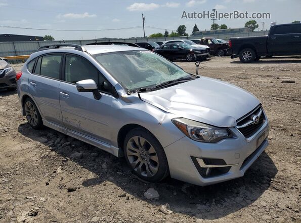 JF1GPAP68G8253126 2016 SUBARU IMPREZA Silver Передня права чверть