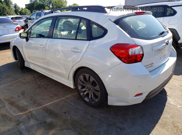 JF1GPAS69G8205710 2016 SUBARU IMPREZA White Задня ліва чверть