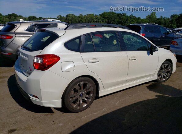 JF1GPAS69G8205710 2016 SUBARU IMPREZA White Задня права чверть