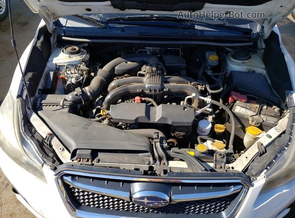 JF1GPAS69G8205710 2016 SUBARU IMPREZA White Вид задньої частини салону