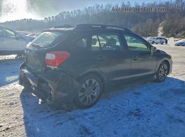 JF1GPAU62GH249724 2016 SUBARU IMPREZA Black Trasero derecho