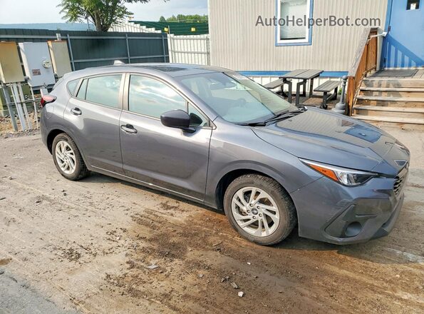 JF1GUABC0R8343590 2024 SUBARU IMPREZA Gray Delantero derecho