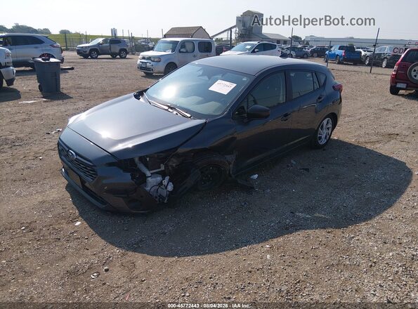 JF1GUABC0S8259744 2025 SUBARU IMPREZA Gray Vista tres cuartos delantera izquierda