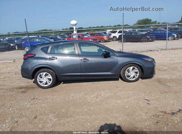 JF1GUABC0S8259744 2025 SUBARU IMPREZA Gray Vista interior trasera