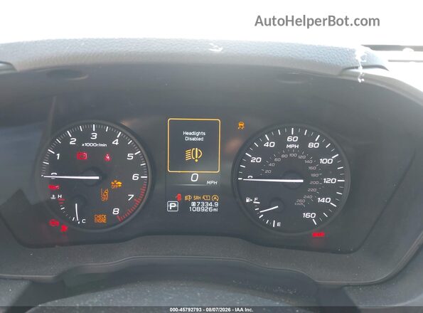 JF1GUABC2R8298703 2024 SUBARU IMPREZA Gray Widok tylnych siedzeń