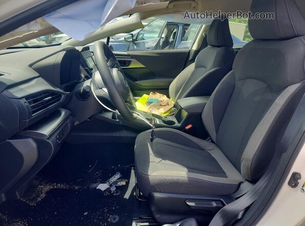 JF1GUABC2R8303253 2024 SUBARU IMPREZA White Vista interior delantera