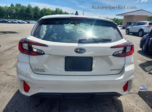 JF1GUABC2R8303253 2024 SUBARU IMPREZA White Vista trasera