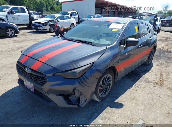 JF1GUABC2R8324345 2024 SUBARU IMPREZA Черный Передняя левая четверть