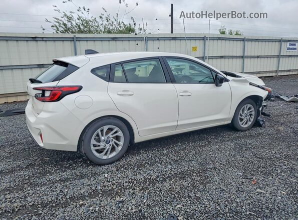 JF1GUABC2S8201599 2025 SUBARU IMPREZA Белый Задняя правая четверть