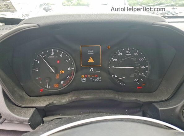 JF1GUABC2S8201599 2025 SUBARU IMPREZA Белый Вид щитка приборов