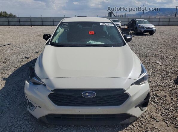 JF1GUABC2S8204289 2025 SUBARU IMPREZA White წინა ხედი