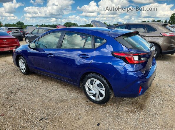 JF1GUABC4R8260163 2024 SUBARU IMPREZA Blue Trasero izquierdo