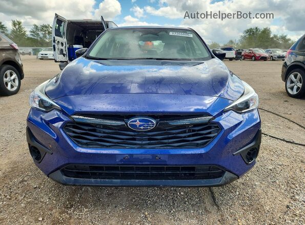 JF1GUABC4R8260163 2024 SUBARU IMPREZA Blue Vista frontal