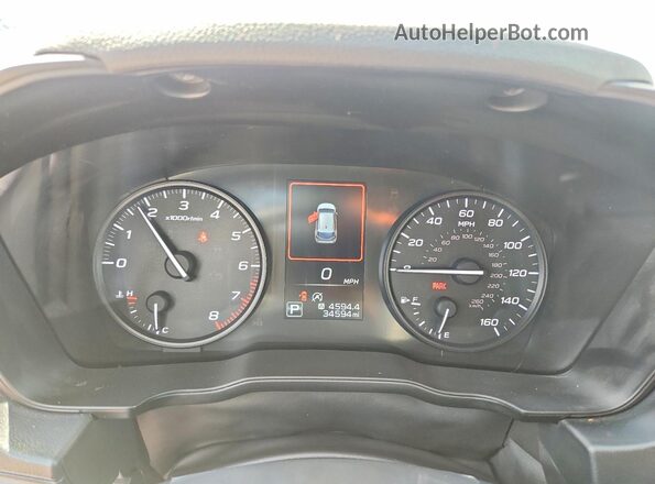 JF1GUABC4R8260163 2024 SUBARU IMPREZA Blue Vista del cuadro de instrumentos