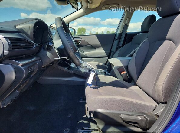 JF1GUABC4R8260163 2024 SUBARU IMPREZA Blue Vista interior delantera