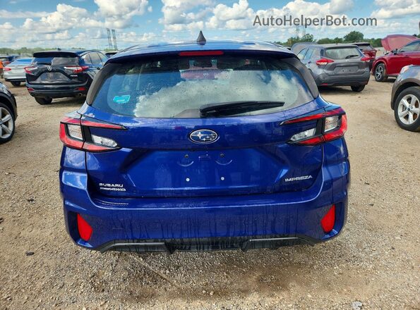 JF1GUABC4R8260163 2024 SUBARU IMPREZA Blue Vista trasera