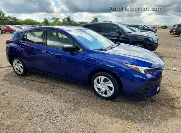 JF1GUABC4R8260163 2024 SUBARU IMPREZA Blue Delantero derecho
