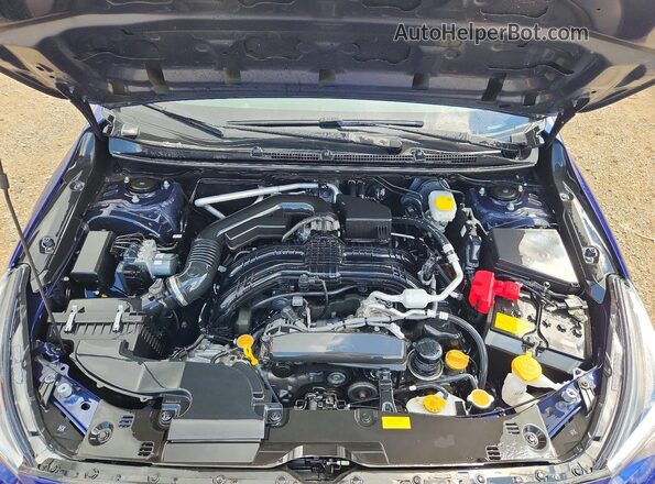 JF1GUABC4R8260163 2024 SUBARU IMPREZA Blue Vista interior trasera