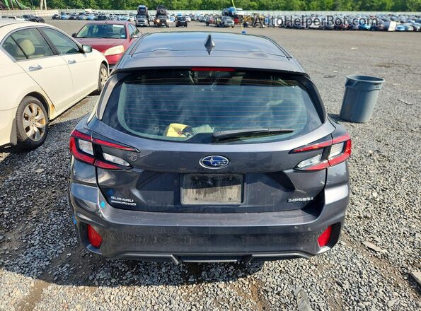 JF1GUABC4R8379864 2024 SUBARU IMPREZA Gray Հետևի տեսք