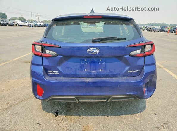 JF1GUABC4R8886165 2024 SUBARU IMPREZA Blue უკანა ხედი