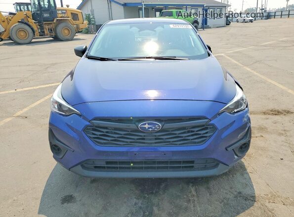 JF1GUABC4R8886165 2024 SUBARU IMPREZA Blue წინა ხედი