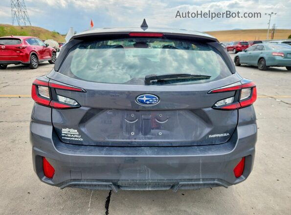 JF1GUABC4S8284792 2025 SUBARU IMPREZA Gray უკანა ხედი