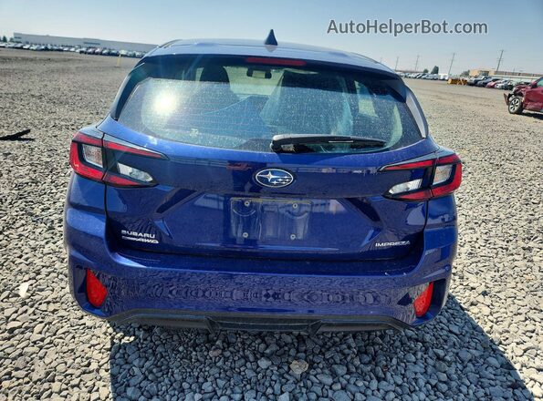 JF1GUABC4S8292617 2025 SUBARU IMPREZA Blue Vista trasera