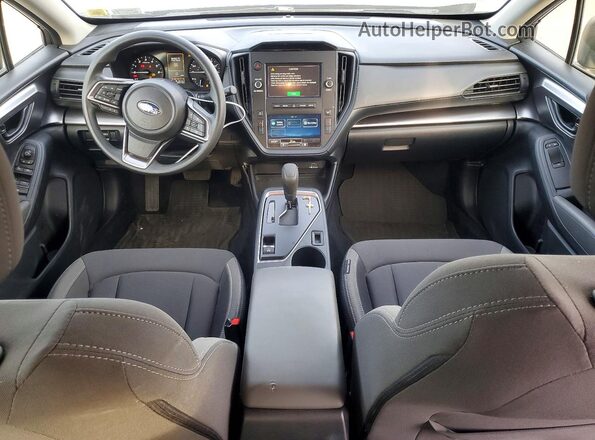 JF1GUABC5R8339132 2024 SUBARU IMPREZA Gray Widok deski rozdzielczej