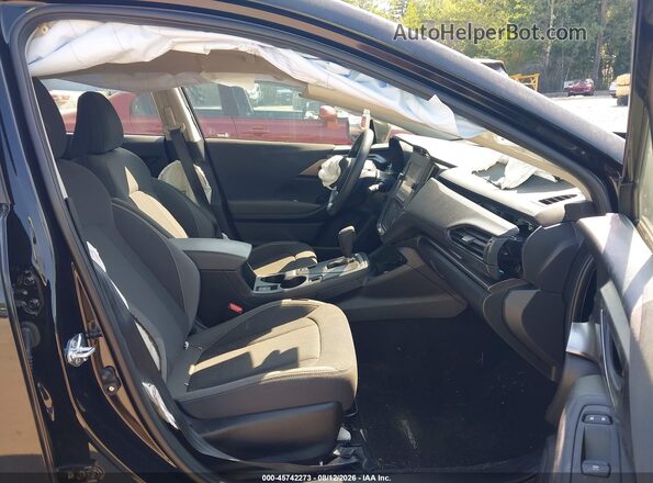 JF1GUABC5S8200107 2025 SUBARU IMPREZA Black Widok wnętrza z przodu