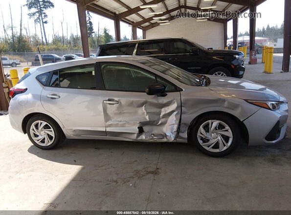 JF1GUABC5S8244639 2025 SUBARU IMPREZA Серебряный Вид задней части салона