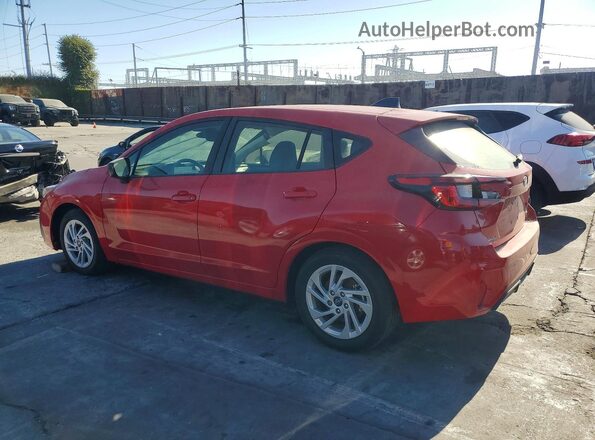 JF1GUABC6R8320380 2024 SUBARU IMPREZA Red Tył lewy