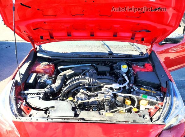 JF1GUABC6R8320380 2024 SUBARU IMPREZA Red Widok wnętrza z tyłu