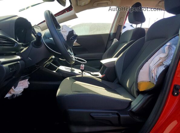 JF1GUABC6R8320380 2024 SUBARU IMPREZA Red Widok wnętrza z przodu