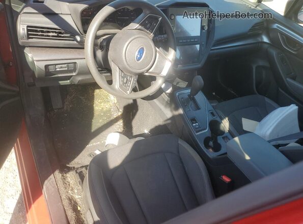 JF1GUABC6R8855287 2024 SUBARU IMPREZA Красный Вид панели приборов