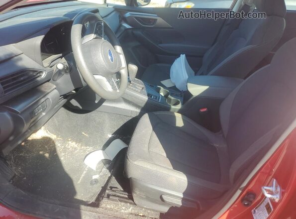 JF1GUABC6R8855287 2024 SUBARU IMPREZA Красный Вид салона спереди