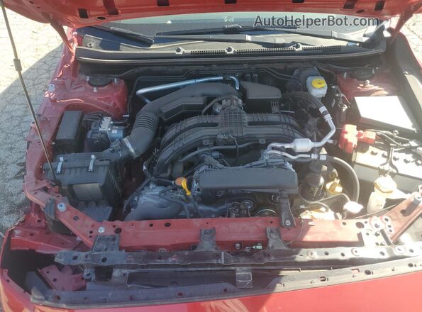 JF1GUABC6R8855287 2024 SUBARU IMPREZA Красный Вид задней части салона
