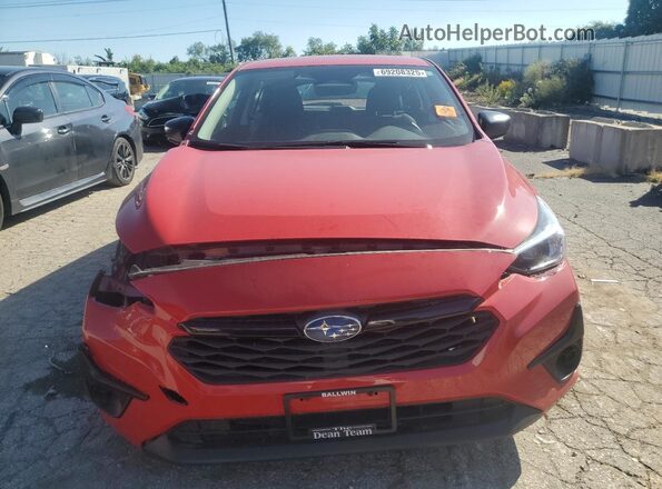 JF1GUABC6R8855287 2024 SUBARU IMPREZA Красный Вид спереди